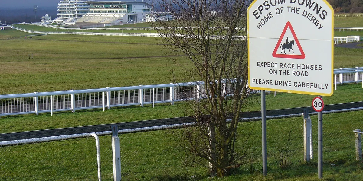 Epsom Downs (Surrey), el hipódromo del Derby