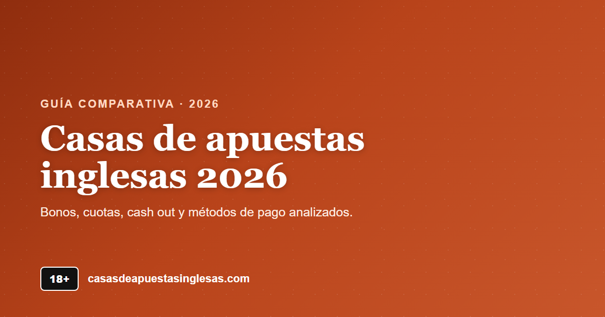 Casas de apuestas inglesas